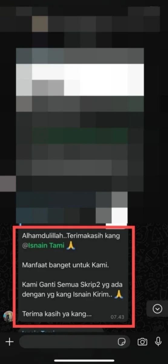Ganti Semua Skrip