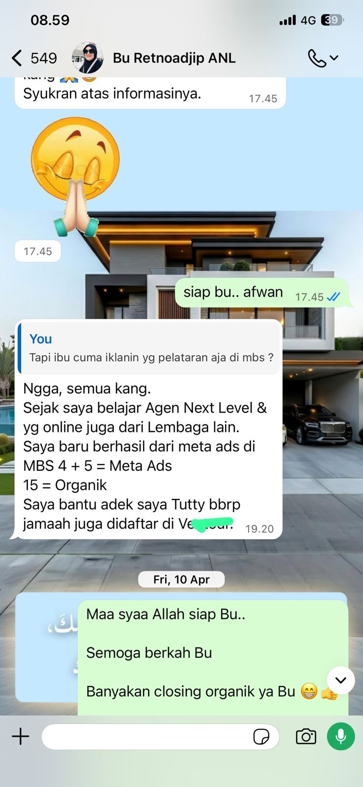 Closing dari Meta Ads